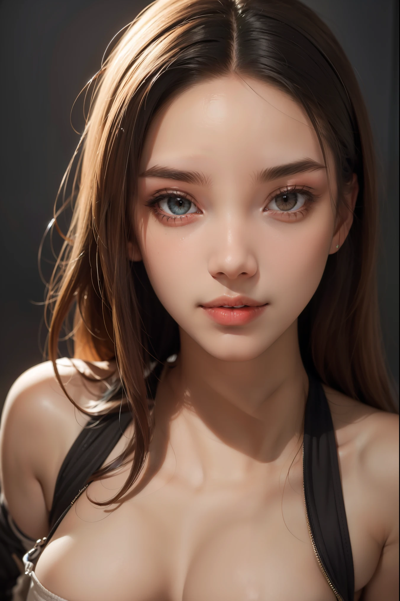 masterpiece, best quality, 1girl, faust, ahegao, portrait, face, 