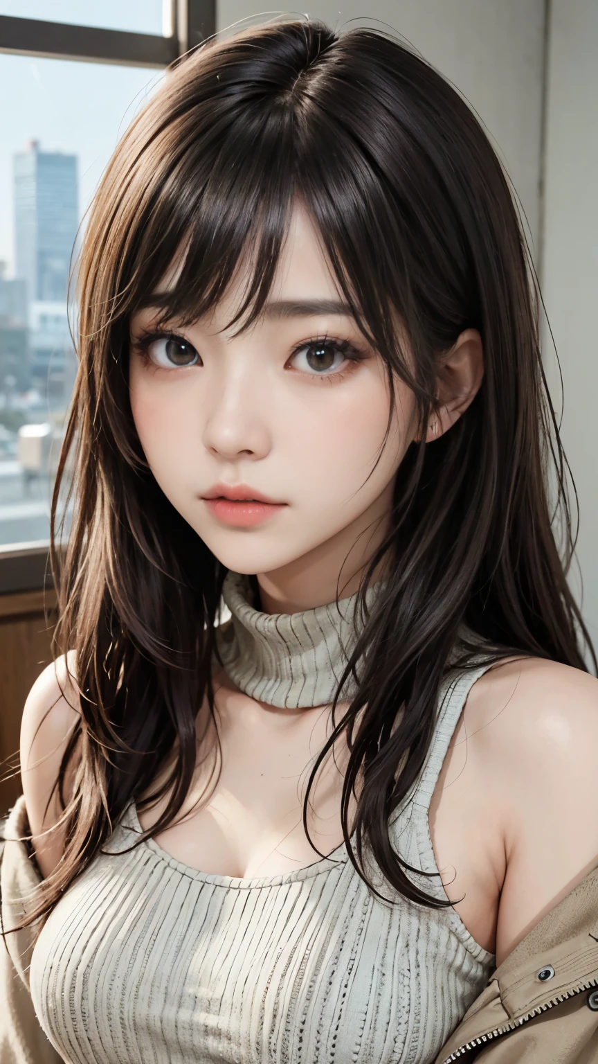(最高qualityのディテール)、Realistic、8K Ultra HD、High resolution、(One Girl:1.2),(Glasses、Fatal Beauty,Attractive beauty) ,(A supple and powerful physique),(Sensual charm),(Mysterious charm:1.1),(Big Breasts、Captivating silhouette),The 超detailedな、高qualityのテクスチャ、複雑なdetailed、detailed、非常にdetailedなCG、高qualityの影、detailed 美しく繊細な顔、detailed 美しく繊細な目、Written boundary depth、Ray Tracing、20th Generation、Cute K-Pop Girls、(The Face of Ulzan in Korea)、Thin face、(Urzan-6500-v1.1:0.6)、PurerosFace_v1、Glowing Eyes、Perfect body、 Viewer Display、(最高qualityのディテール:1.2)、Realistic、8K Ultra HD、High resolution、Close-up of a woman， realistic girl rendering, 8k artistic german bokeh, Enchanting girl, Real Girls, Gurwitz, Gurwitz-style artwork, Girl Roleplay, Realistic 3D style, cgstation Popular Topics,, 8K Portrait Rendering,（truth，truth：1.4），(Sparkling eyes girl:1.2)、Best image quality, 最高quality, Realistic, 超detailedな, Realistic, 4K 8K Ultra HD Full Color RAW Photos, Fujifilm(Medium format), Hasselblad, Carl Zeiss, Incredible dynamic range photography(utility_art：Smooth-768:1.1),High resolution, High pixel count, 明確なdetailed, Clear images, Natural color reproduction, Noise Reduction, High fidelity, quality, Software Improvements, Upscaling, Optimized Algorithms, Professional-level retouching,

1. Oversized coat:

The coat is、Choose an oversized design that covers from shoulders to knees.。Color is classic navy or black、or warm khaki or beige, hang on.、Choose colors that match the season。
2. Knitted sweater or turtleneck:

To protect yourself from the cold、Knitted sweater or turtleneckを選択してください。Match the texture and color of the knit to the coat.。
3. Wide leg pants:

For pants, Choose a wide-leg design、Combines ease of movement and style。Denim in dark tones or black trousers will look good.。
4. Knee-high boots:

What is included in an oversized coat、足首からふくらはぎまでカバーするKnee-high bootsとの組み合わせ。Boots are black or dark brown and chic.、Gives a stylish impression。
5. accessories:

シンプルなゴールドまたはシルバーのaccessoriesを選択してください、Add elegance to your outfit。for example、Long necklaces and large earrings are recommended.。
6. Handbags:

Handbags、Choose a color that matches the tone of your outfit.。Shoulder bags and tote bags are convenient and stylish。
7. Compensateと髪型:

Compensate, Choose natural colors that flatter your skin。Wavy Hair、By creating loose curls、Appeal to softness。