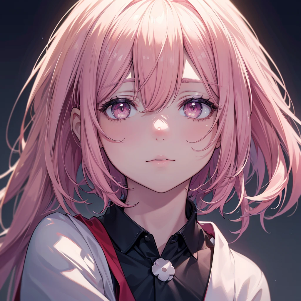 a beautiful detailed anime-style nurse with long hair, sharp gaze, ominous aura, beautiful brown eyes, sharp facial features, strong presence, rabbit ears, pink eyes, short hair, dramatic chiaroscuro, complex details, (best quality,4k,8k,highres,masterpiece:1.2),ultra-detailed,(realistic,photorealistic:1.37),HDR,UHD,studio lighting,ultra-fine painting,sharp focus,physically-based rendering,extreme detail description,professional,vivid colors,sadistic character,adult