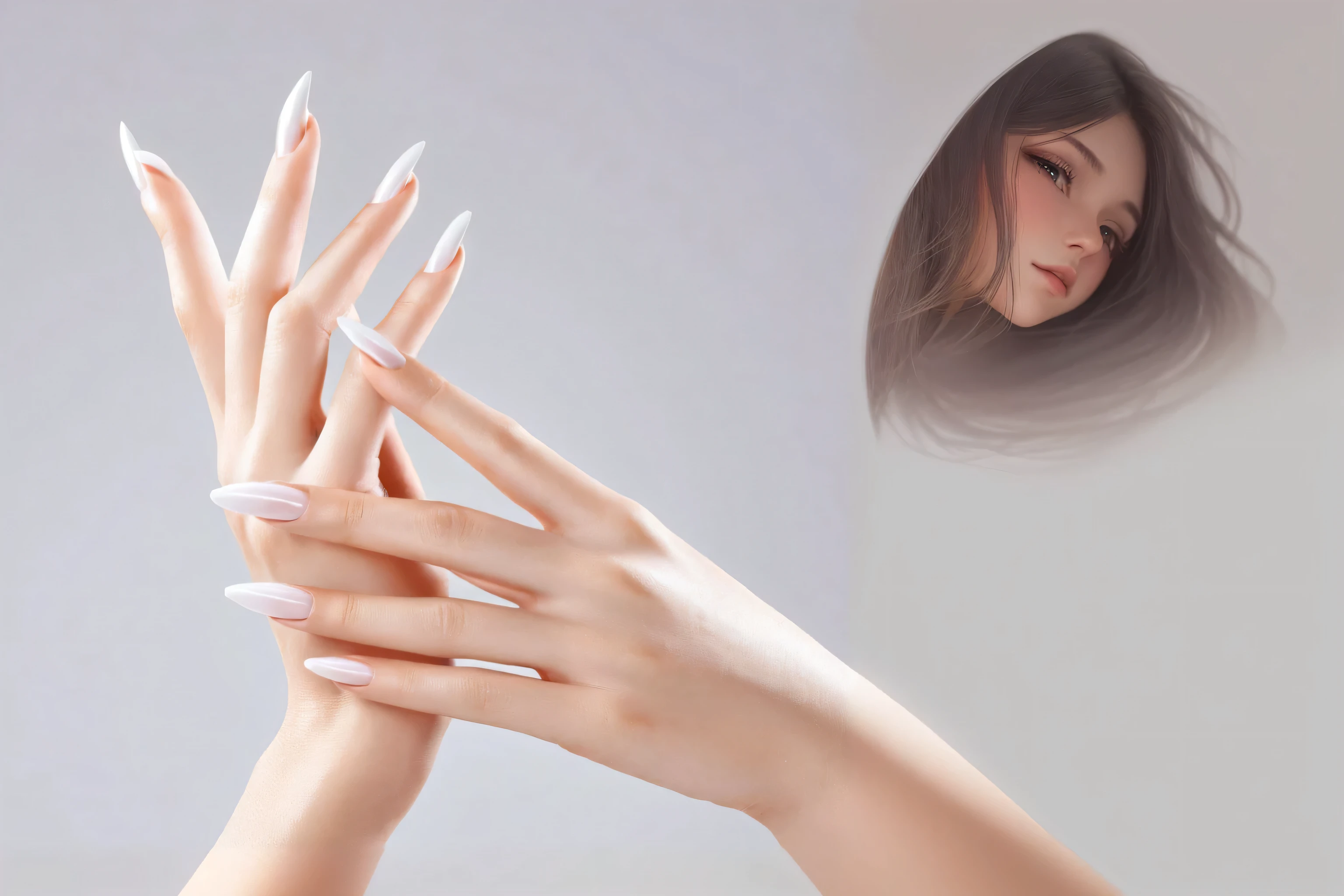 arm, white background