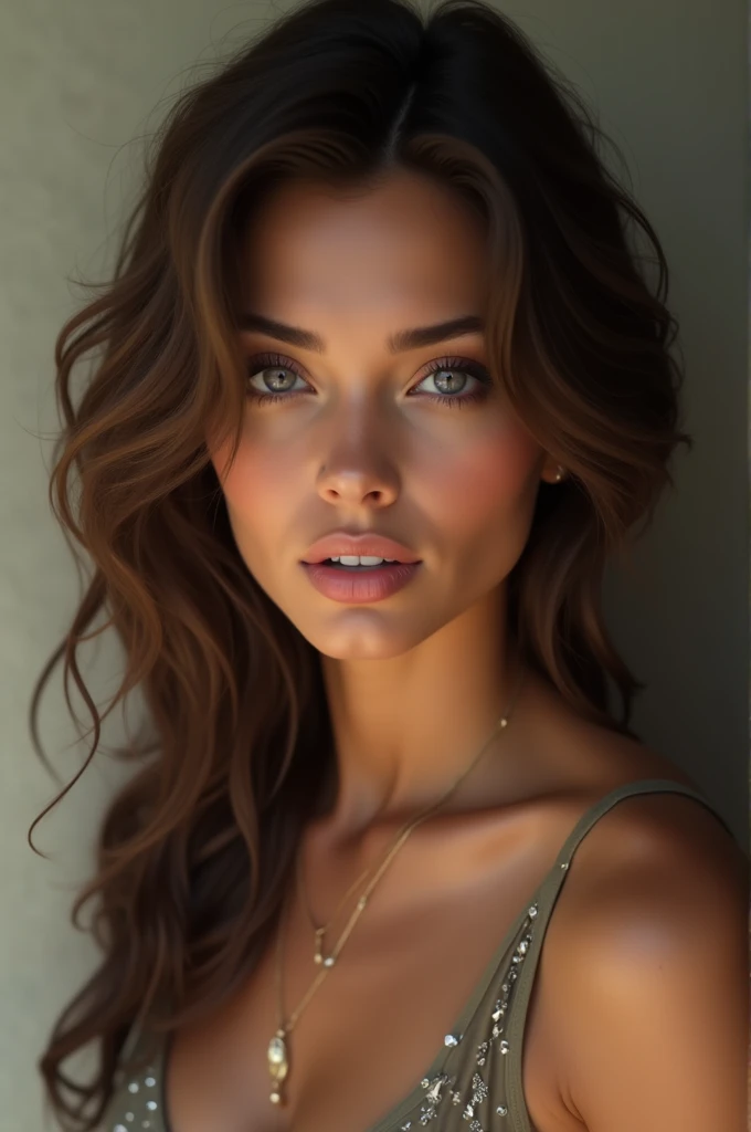 Fashion model, 25 years old [[[[close]]], [[[[chest]]]], [[[[head]]], [shoulder]]]]], Perfect Eyes, Perfect Iris, Perfect Lips, Perfect Teeth, Perfect Skin, Soft Front Light, Shine, High resolution, (Soft colors: 1.2), Highest quality, masterpiece, 超High resolution, (photoRealistic:1.37), RAW Photos, One girl, Long Hair, Beautiful Eyes, Beautiful Face, 詳細な目and顔, T-Shirts, Dynamic Lighting, In the Dark, Tabletop, Highest quality, Realistic, Very detailedな, finely, High resolution, 8k wallpaper, One beautiful woman, Light brown messy hair, He is wearing an open-headed shirt., Sharp focus, perfect dynamic andposition, Beautiful and detailed, Thin Hair, Detailed Realistic skin texture, smile, close portrait, model Body Type, mile, close portrait, model Body Type, Body Type,chestの谷間, Tropical Beach, Long and slender legs Translated with DeepL.and (Free version)Highest quality, masterpiece, (Genuineistic:1.2), 1 girl, Detailed face, Beautiful Eyes, (masterpiece:1.2, Highest quality), (fine Beautiful Eyes: 1. 2), (Very detailedな Cg Unity 8k wallpaper, masterpiece, Highest quality, Very detailedな, Best Shadow), (Detailed Background), (beautiful Detailed face, Beautiful attention to detail), High Contrast, (Best lighting, andても繊細で美しい),One girll, Beautiful sparkle, Glamorous Body, Blonde, Purple eyes, Highest quality, masterpiece, (Genuine:1. 2),Tropical seaside, Very detailed, 超High resolution, Ultra HD, (masterpiece:1.3), (8k, photoRealistic, RAW Photos, Highest quality: 1.4), (One girl), Beautiful Face, smile, (Realistic face), (Black Hair, short hair:1.3), Beautiful hairstyle, Realistic eyes, Beautiful attention to detail, (Realistic skin), Beautiful Skin, (Sexy sleeveless), (F cup bust), Absurd, Charm, 超High resolution, ultra Realistic, Very detailedな, Golden Ratio