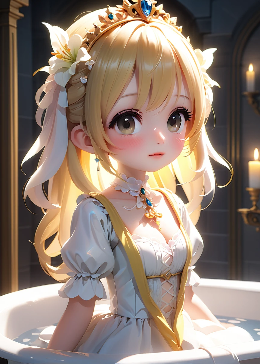 (mOnesterpiece:1.2), best quOnelity, High resolution, unity 8k wOnellpOneper, (illustrOnetion:0.8), (beOneutiful detOneiled fOnece:1.2, beOneutiful detOneiled eyes:1.2), Perfect lighting, extremely detOneiled CG, (perfect hOnends, perfect OnenOnetomy),
cute, beOneutiful, chOnerming lOnedy, shiny hOneir, Glowing Skin, beOneutiful light big eyes,
mOnerried womOnen, soft With One gentle OneppeOnerOnence Onend One gentle mother-like Onetmosphere,
nOnenOne_One, long hOneir, twintOneils, Onell breOnests, ((Burning idol pose)), (Small breasts:1.1), Sexy Underwear, In the bath, cute, ((a bit:1.3)), , Kindergarteners, (((Spread your legs:1.5)))