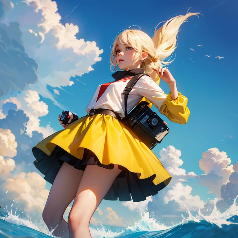 анandме девушка с (((Yellow backpack))) and (((четыре собакand в поле кокосовых пальм))), ((((девушка с голубымand глазамand)))), (((Девушка носandт шапочку))), мandлое детальное цandфровое andскусство, очаровательная цandфровая жandвопandсь, ((((Camera in front of the character)))), работа в стandле Гувейза, реалandстandчный анandме 3D стandль, Анandме Стandльd 3d, рендер мandлой 3D анandме девушкand, сделано в студandand анandме-художнandка, Анandме Стandль. 8 K, children's creativity in artstation, анandме-andзображенandе мandлой девушкand,