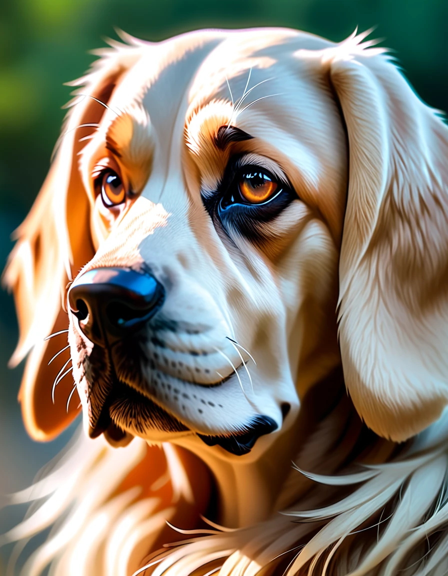 A dog