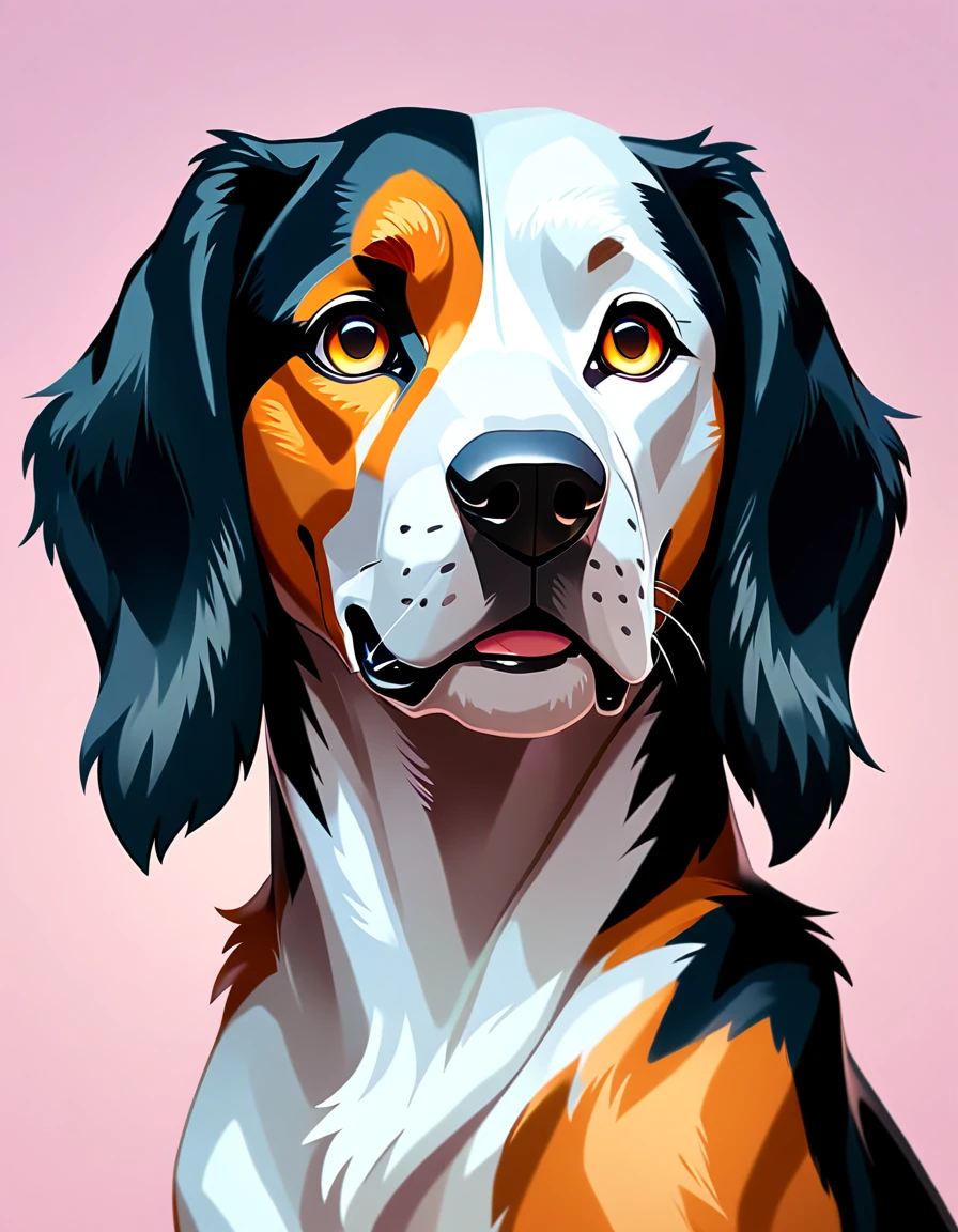 A dog