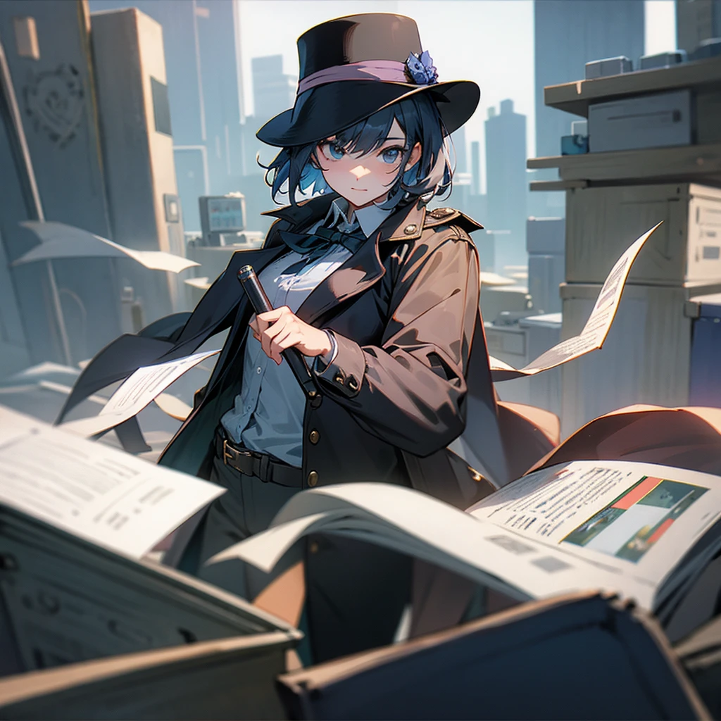 Detective story student
