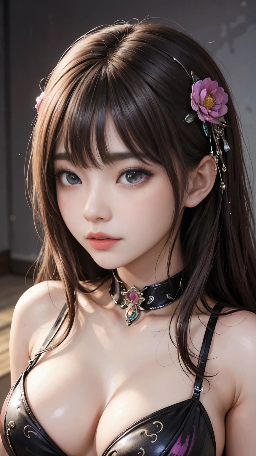 (highest qualityのディテール)、Realistic、8K Ultra HD、High resolution、(One Girl:1.2),(Fatal Beauty,Attractive beauty) ,(A supple and powerful physique),(Sensual魅力),(mysteriousな魅力:1.1),(Captivating silhouette),The Super detailed、High quality textures、Complexdetailed、detailed、Very detailed CG、High quality shadows、detailed Beautiful and delicate face、detailed Beautiful and delicate eyes、Written boundary depth、Ray Tracing、20th Generation、Cute K-Pop Girls、(The Face of Ulzan in Korea)、Thin face、(Urzan-6500-v1.1:0.6)、PurerosFace_v1、Glowing Eyes、Perfect body、 Viewer Display、(highest qualityのディテール:1.2)、Realistic、8K Ultra HD、High resolution、Woman close up, realistic girl rendering, 8k artistic german bokeh, Enchanting girl, Real Girls, Gurwitz, Gurwitz-style artwork, Girl Roleplay, Realistic 3D style, cgstation Popular Topics,, 8K Portrait Rendering,(truth,truth:1.4),(Sparkling eyes girl:1.2)、cheek、Shiny唇、Big Breasts、High resolution, Best image quality, highest quality, Realistic, Super detailed, Realistic, 4K 8K Ultra HD Full Color RAW Photos, Fujifilm(Medium format), Hasselblad, Carl Zeiss, Incredible dynamic range photography(utility_art:Smooth-768:1.1),High resolution, High pixel count, Clear detailed, Clear images, Natural color reproduction, Noise Reduction, High fidelity, quality, Software Improvements, Upscaling, Optimized Algorithms, Professional-level retouching, Browsing Caution、(((Too much exposed skin)))、(((Big Breasts)))、Bright Blue Eyes, Surrounded by swirling pink smoke, A beast-like demon wields a vicious blade, Blood Chain, Behemoth Bones, Snake-like tentacles, Cruel Teeth, saturated color、Dark colors、Psychedelic Images、lsd、Mandala、fractal、mysterious、detailed、Psychedelic painting of a woman with large breasts, サイケデリックなgoddess, DMT Art, DMTgoddess, Visionary artistic style, Psychedelic Art style, 3d, goddess, Portraiture, Psychedelic Art nouveau, Psychic Trance Artwork, Psychedelic Digital Art, Digital Visionary Art, Psychedelic Art, Psychedelic Surreal Art, Psychedelic Artwork, 非常にdetailedなテクニカラー, 超detailedなFantasyアート、1980s WomenBlack womenAfrican VoodooZombiesHeavy Metal Bands1980s Women ...Black womenアフリカのブードゥーゾンビヘビーメタルバンド ..., Return, アンデッドのSensualアフリカの女性パンクロックスター , Adult female (Black women, Black women, Black Africans, Dark Skin:1.1), Full body image, Portraiture, Beautiful Face, photograph, photographshoot, Curly Afro Hair, Golden Tattoos, lipstick, eyeliner, eye shadow, Beautiful Eyes,Turchin,Gustav Klimt, Very detailed, airbrush, Fascinating deep multi-colour,16K resolution, humidity, Complex, colorful,Prudent, mysterious,3D Rendering,Symmetrical face,Sensual, Iridescent, Shiny, Fantasy, guitar, Provocative, Rotten Flesh and Stitches, Monstrous, Horror, Scared, A little evil, Blood ghost, Blood, Elvira Mistress of the Dark, Exposed large breasts, Oily skin , Graves, Blood, Spread your legs、