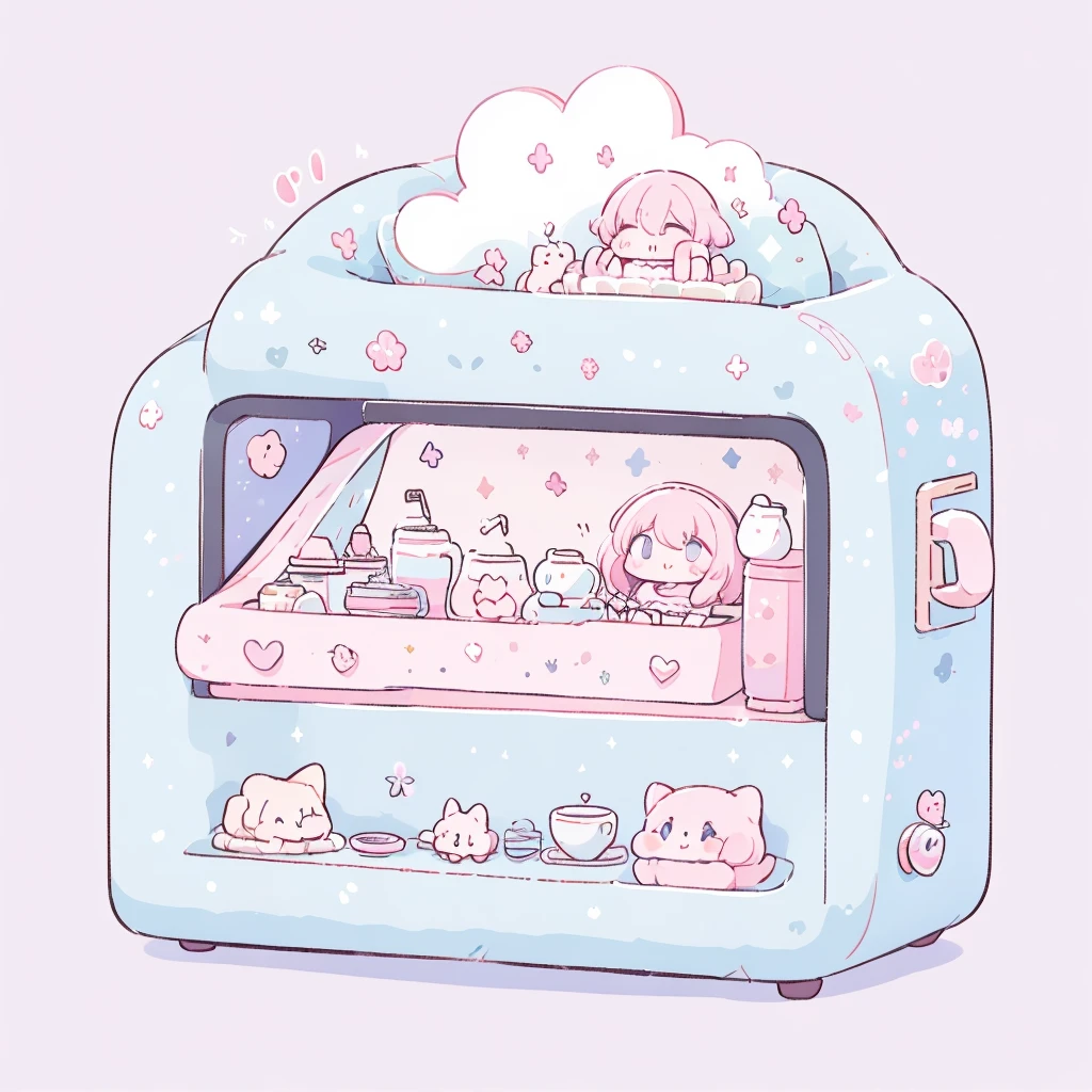 Little、cute、pastel colour、Loose、A Kind World、fluffy、Fluffy room clothes、