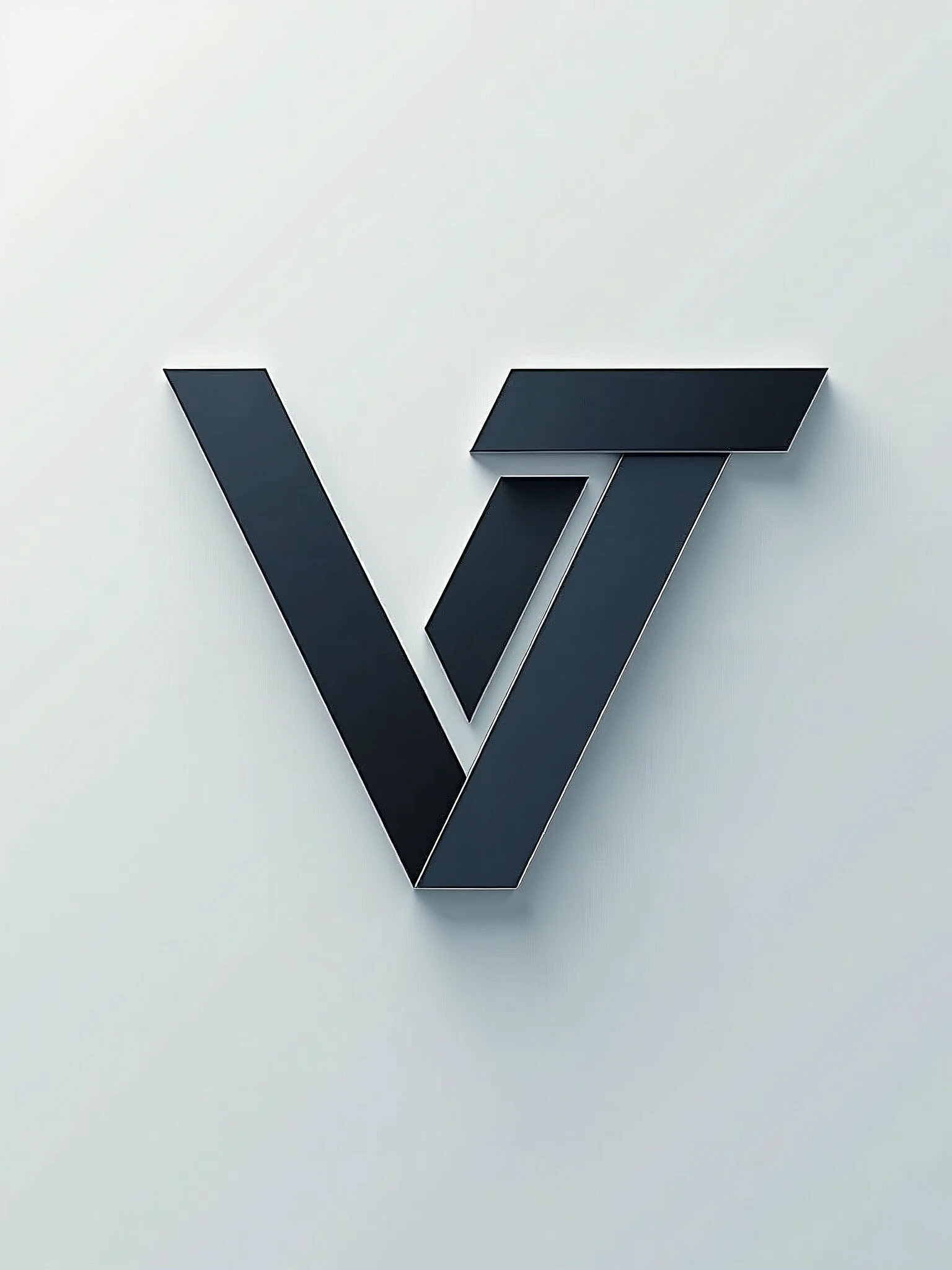 create a word mixed logo of Word : VT