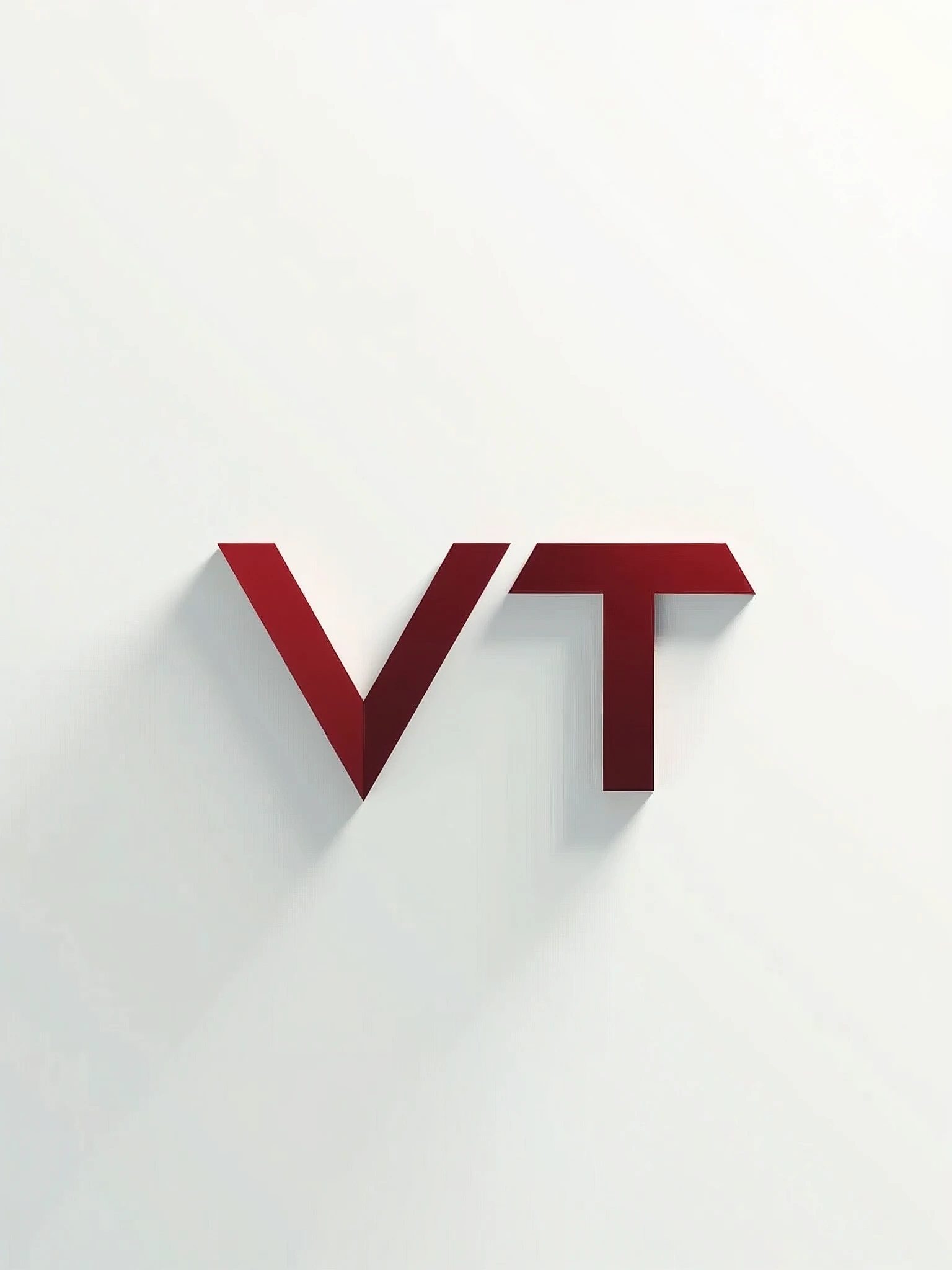 create a word mixed logo of Word : VT