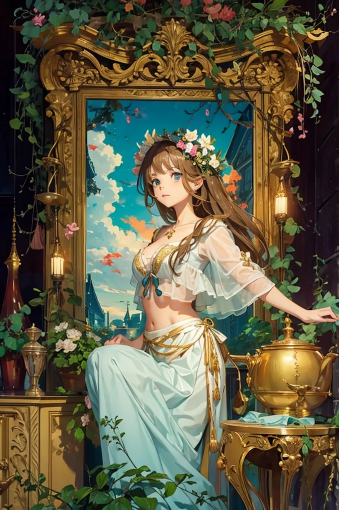 a girl,
