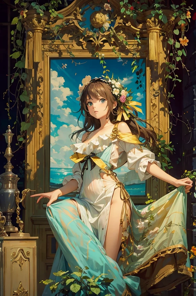 a girl,