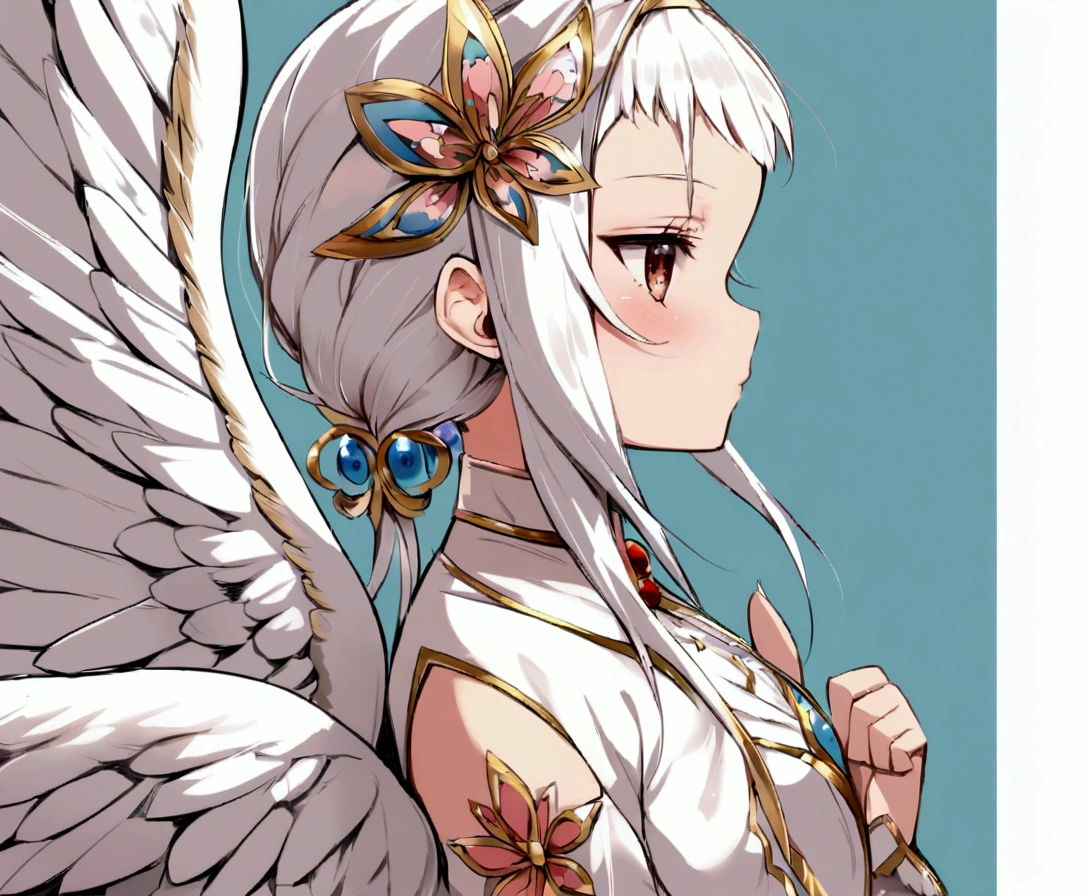 (((shurrealisme))),(((loli))),angel_and_demon,from_side,