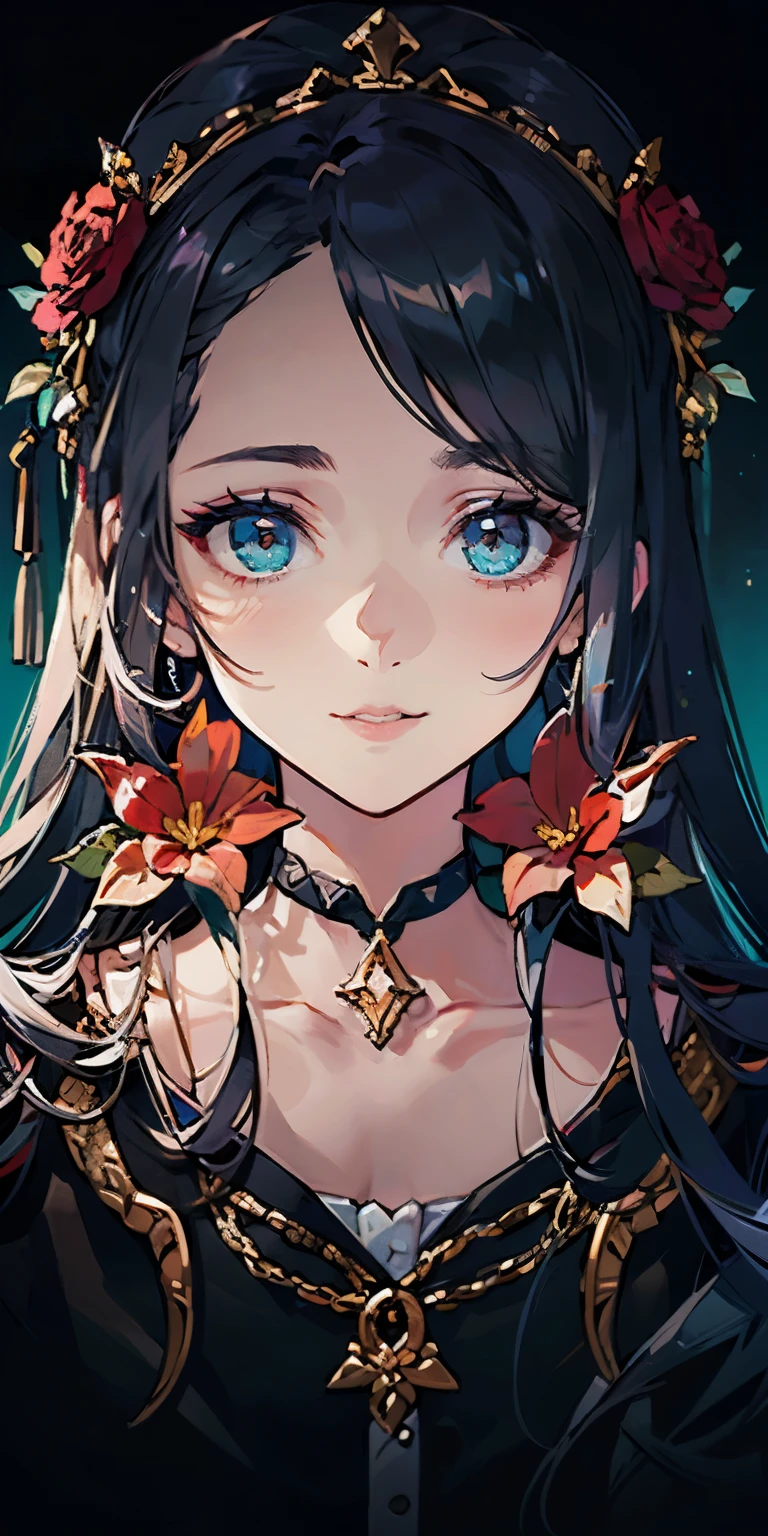 masterpiece, best quality, masterpiece, God-like quality, Godly Art, The face is rich in detail, Highly realistic, Lovely, Young Girls, Smile, big eyes, Long eyelashes, Colorful hair, Colorful eyes, Glowing skin, Full lips, thick lips, Glowing skin, blush, Magnificent views