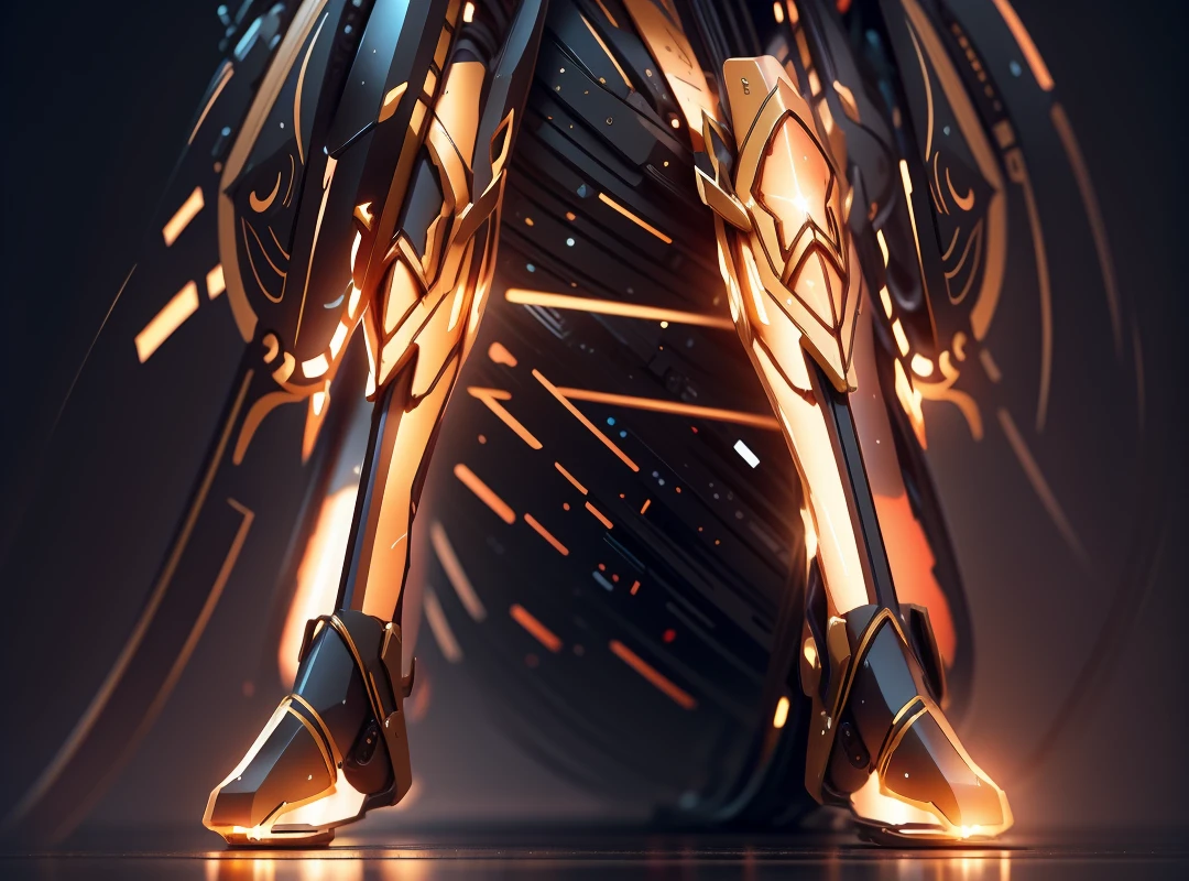 orange color是星空的主色调，orange color，一些Starry Orange和Starry Orange，Starry Orange，Starry Orange（Ensure its layering and armor texture，Starry sky color as main color）