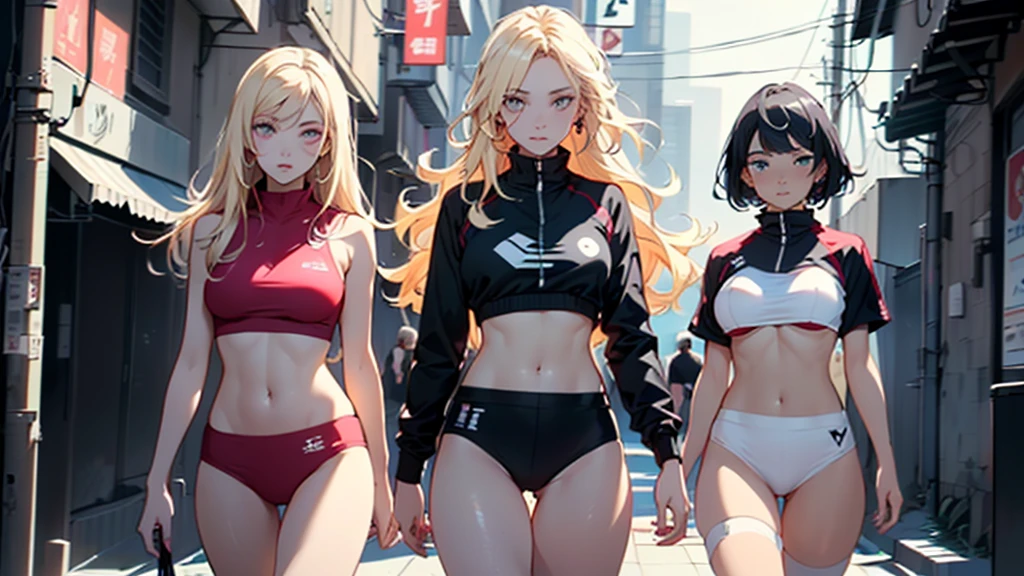 sports girls,((((2 girls, 2 girls)))),((anime girls twins with extremely adorable and beautiful blonde hair walking seductively down the street)),((((twins)))),
((((Two twins girls)))),2 sporty twins girls,(2 girls:1.3),((two anime twins with extremely adorable and beautiful blonde hair walking seductively down the street)),
(big boobs:1.4),sagging breasts,(((very light blonde hair:1.35,slick hair,Long hair:1.4,colored inner hair,Ohratmung))),((Heterochromie,Eye1 blue,eye2 green,perfect eyes,eyes directed upwards:1.3,Lovely, detailled eyes,finely detailed beautiful eyes:1,big highlight on the eyes:1.2)),((fat)),(((shiny skin:1.5,light skin: 1.5,Skin tanned,shiny skin,very shiny skin,shiny body,Plastic glitter skin,exaggerated shiny skin))),(Spider abdomen,Slender waist,wide hips,athletic body,pumped up legs,delicate, detailed fingers,detailed body,detailed arms,human hands,(detailed face)),
adorable,slutty,seductive,erotic,(((Not suitable for work))),
zettai ryouiki,provocative clothing,Show skin,((((underboob)))),((Sport tiny good magenta,Sport-Tanga,visible thong straps)),(wear a sports outfit:1.3,Sportswear,Half-naked,with little clothing,),(detailreiches Outfit,detailed clothing),
(dynamic pose:1.0),ashamed,centered,Adjust to dimensions,Rule of thirds,
outside,((Night vision)),(Cyberpunk-Nachtstraße-backdrop: 1.5,Dark sky,alleywayway, alleyway,thick clouds,detaillierter backdrop:1.25),
(best quality),(High resolution),(keen focus),(extremely detail),(extremely detail),(Extremely high-quality works of art),8k_backdrop,(extremely detail CG 8k),(very nice 8K CG),((hyper super extremely detail perfect piece)),flawless,(((masterpiece))),Illustration,bright colours,(complicated),high contrast,Selective lighting,Double jeopardy,HDR (High Dynamic Range),Post processing,Hin