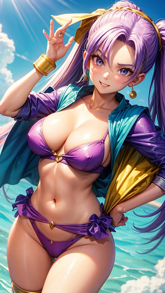 Bianca from Dragon Quest 5 dressed in sexy clothes
