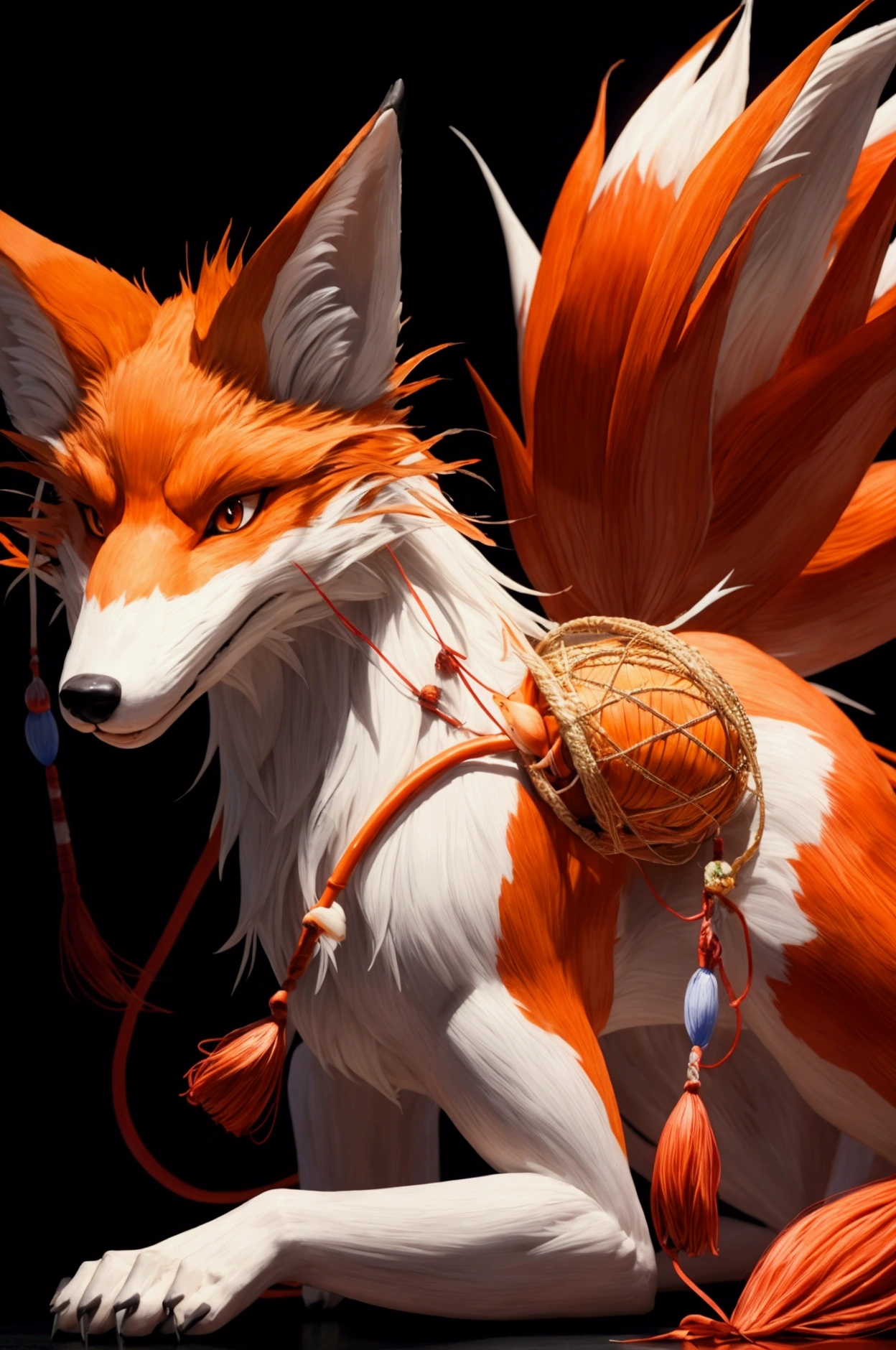 Balloon nine-tailed fox