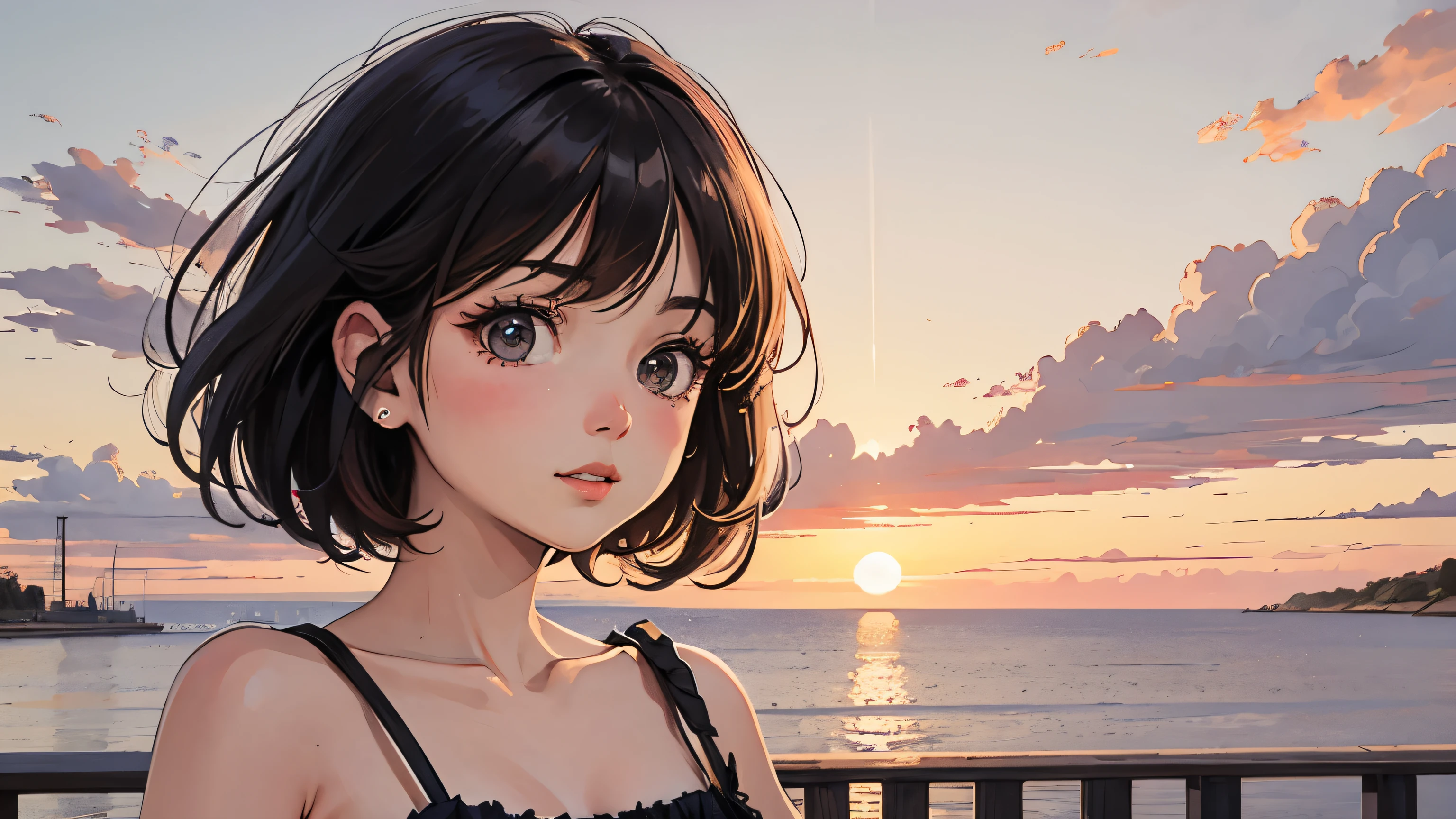 Bob Girl,Summer day sunset