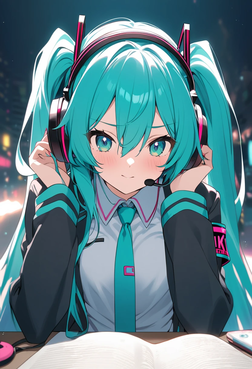 Hatsune Miku headphones