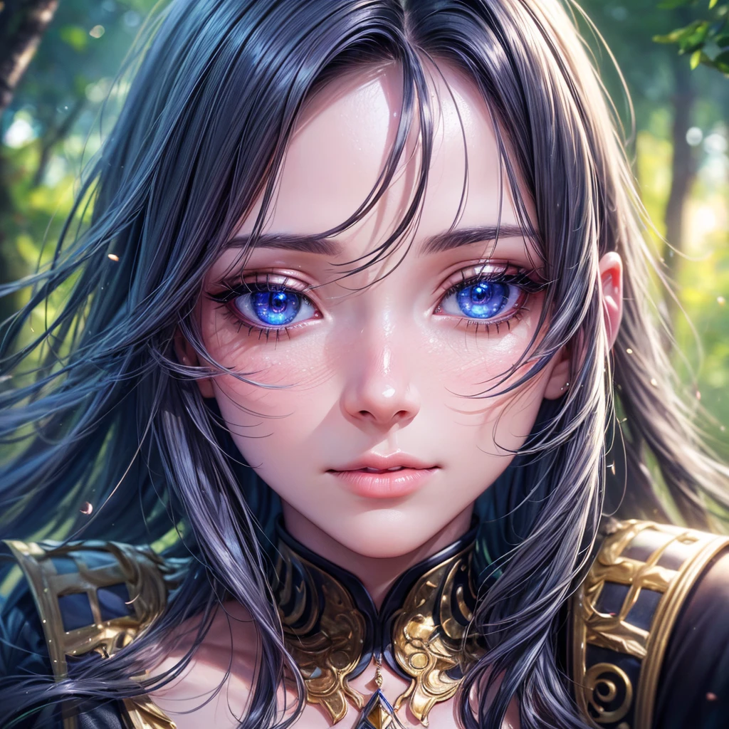 a male in a yellow forest, wearing a summer t-shirt, (best quality,4k,8k,highres,masterpiece:1.2),ultra-detailed,(realistic,photorealistic,photo-realistic:1.37),HDR,UHD,studio lighting,ultra-fine painting,sharp focus,physically-based rendering,extreme detail description,professional,vivid colors,bokeh,detailed face,realistic portrait,beautiful detailed eyes,beautiful detailed lips,extremely detailed eyes and face,longeyelashes,bug effect,glowing highlights,fantasy,magical,surreal,colorful, front potrait, take a selfie, medium shot, male