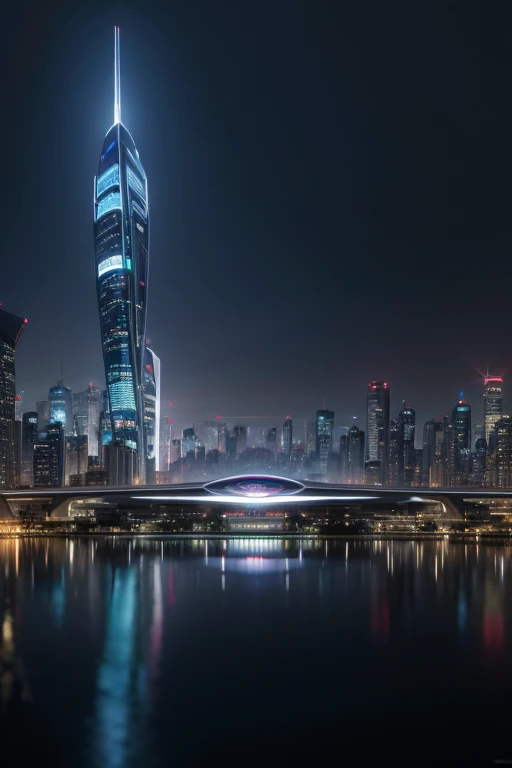 undefined, technological city of the future 