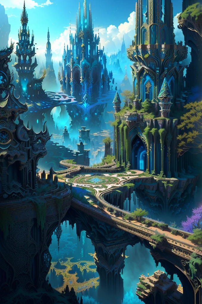 Fractal Ornate City Ruins, Ornate Borders + Concept Art, Intricate Concept Art Painting, Detailed Game Art Illustration, Complex Fantasy Artwork, Highly Detailed Official Design, Ultra Detailed Game Art, Simple, Large, and Structured Valhalla City, Detailed Game Art, Warhammer Fantasy Setting, High Fantasy Illustration, Psychedelic 4D Mandelbulb, Deep Mandelbulb Landscape, Fractal Landscape, Detailed Fairytale Landscape, Fractal Fairytale Landscape, Psychedelic Landscape, Psychedelic Clouds, Hyper Detailed Digital Art, Surreal Digital Art, Highly Detailed 4K Digital Art, Surreal Dreamscape, Surreal Landscape, Psychedelic Surreal Art, Mind Blowing Digital Art