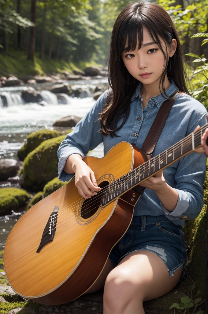 Create a string cover with the title, Wilderness dreams