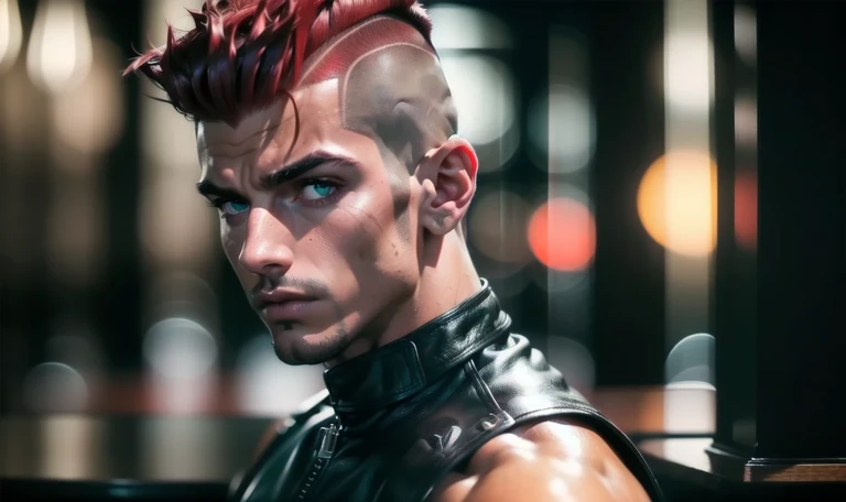 "((highly detailed, detailed eyes, detailed face, clear and realistic facial features, photorealistic, realistic light; cinematic, half-body)), ((remove, then redraw background))."