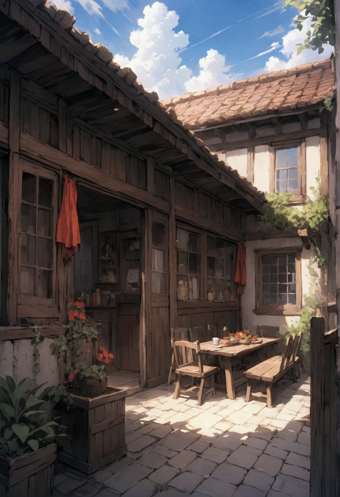 Shinobu's house is a place where you can enjoy the company of your friends.