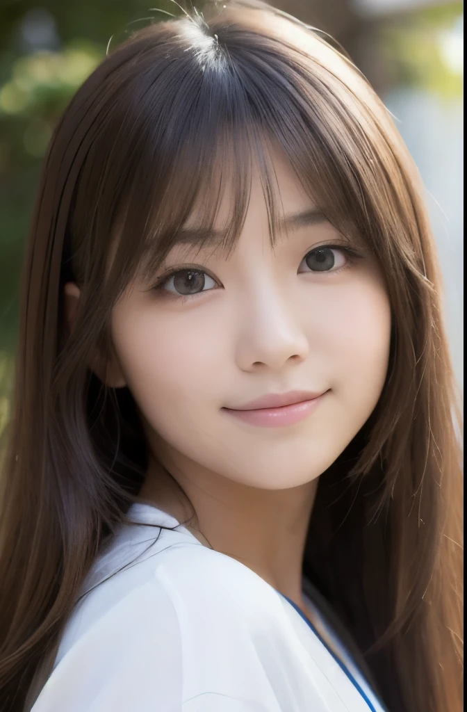 best quality, face focus, soft light, ultra high res, (photorealistic:1.4), RAW photo,(Shinozaki Ai), white skin, kawaii,
1 Japanese girl, solo, cute, (smile), (pupil, lights in the eyes),  detailed beautiful face, Medium-sized breasts,(high resolution detail of human skin texture),(long hair),(portrait), upper body, white traditional kimono, no make