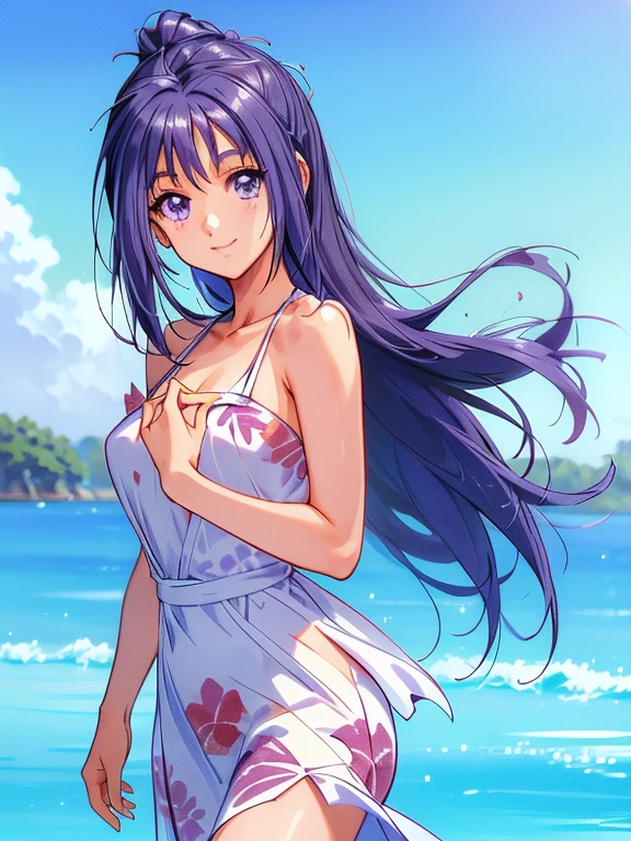 ((masterpiece)),((Ayako Katagiri)),((Katagiri Ayako)),((A happy smile)),Anatomically perfect fingers,(((Tropical))),(((A moment of summer)))