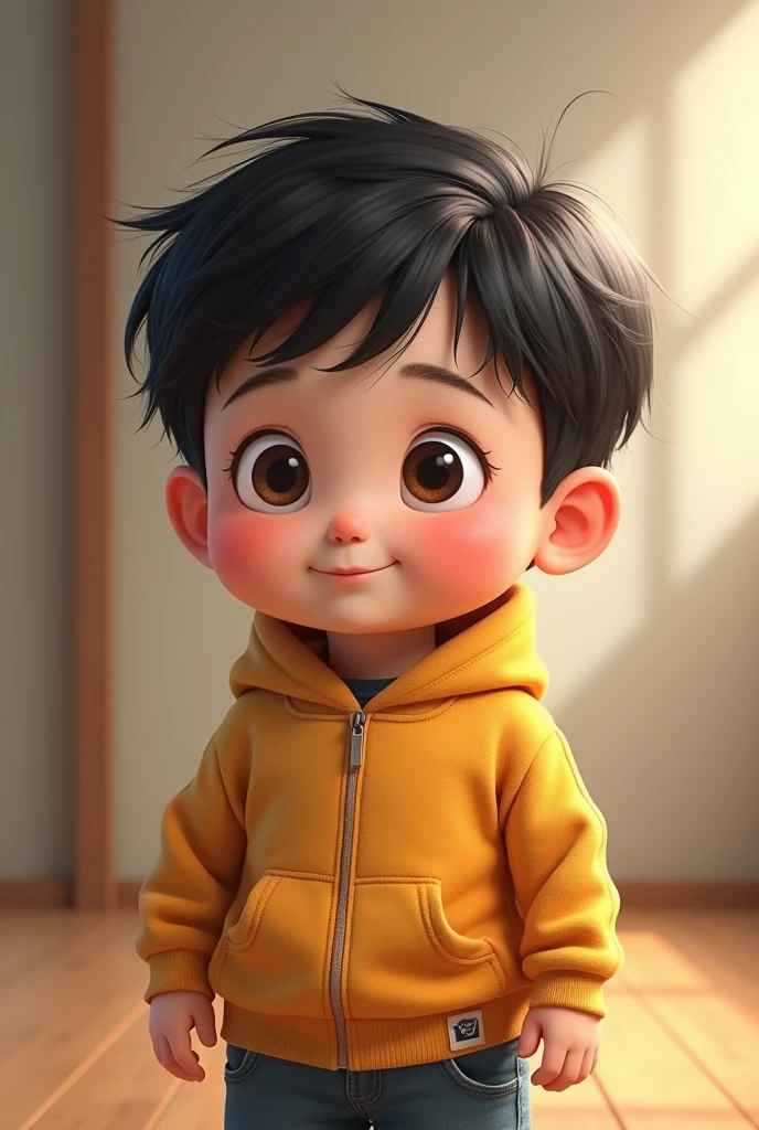 Realistic image of Kyungsoo's little son