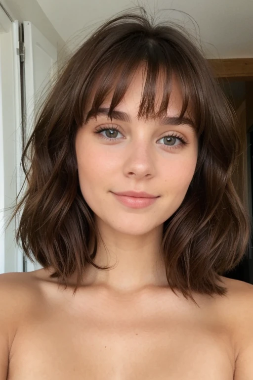 ((best quality)), ((head of&#39;artwork)), (detailed), fille, pull à épaules nakeds, 



Fille realiste,Brown hair,yeux clair,naked 