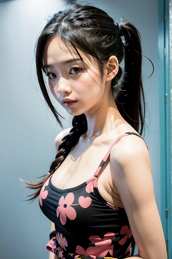 One girl,one piece,Room Background,
