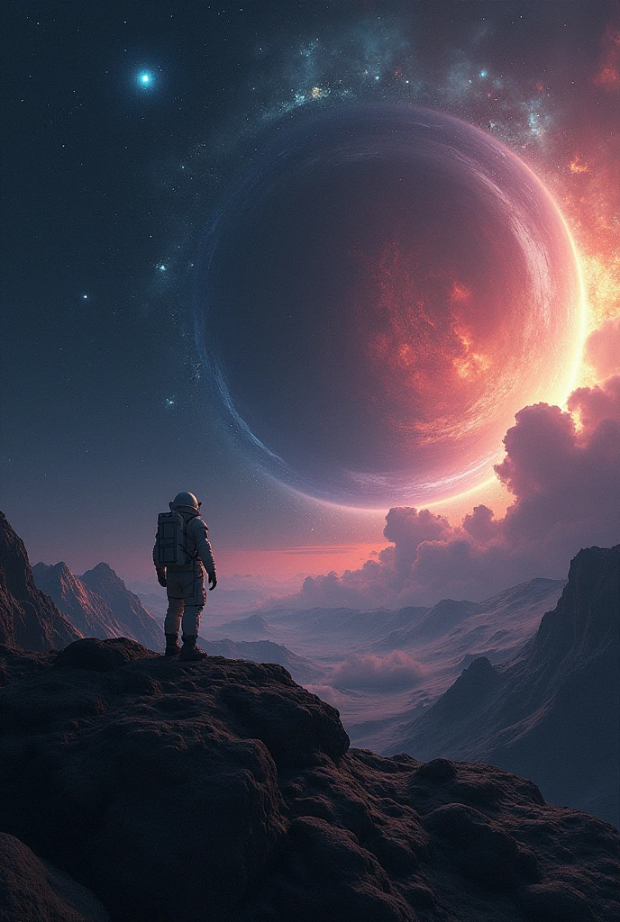 Outer Space,Shock,The field of view is wide