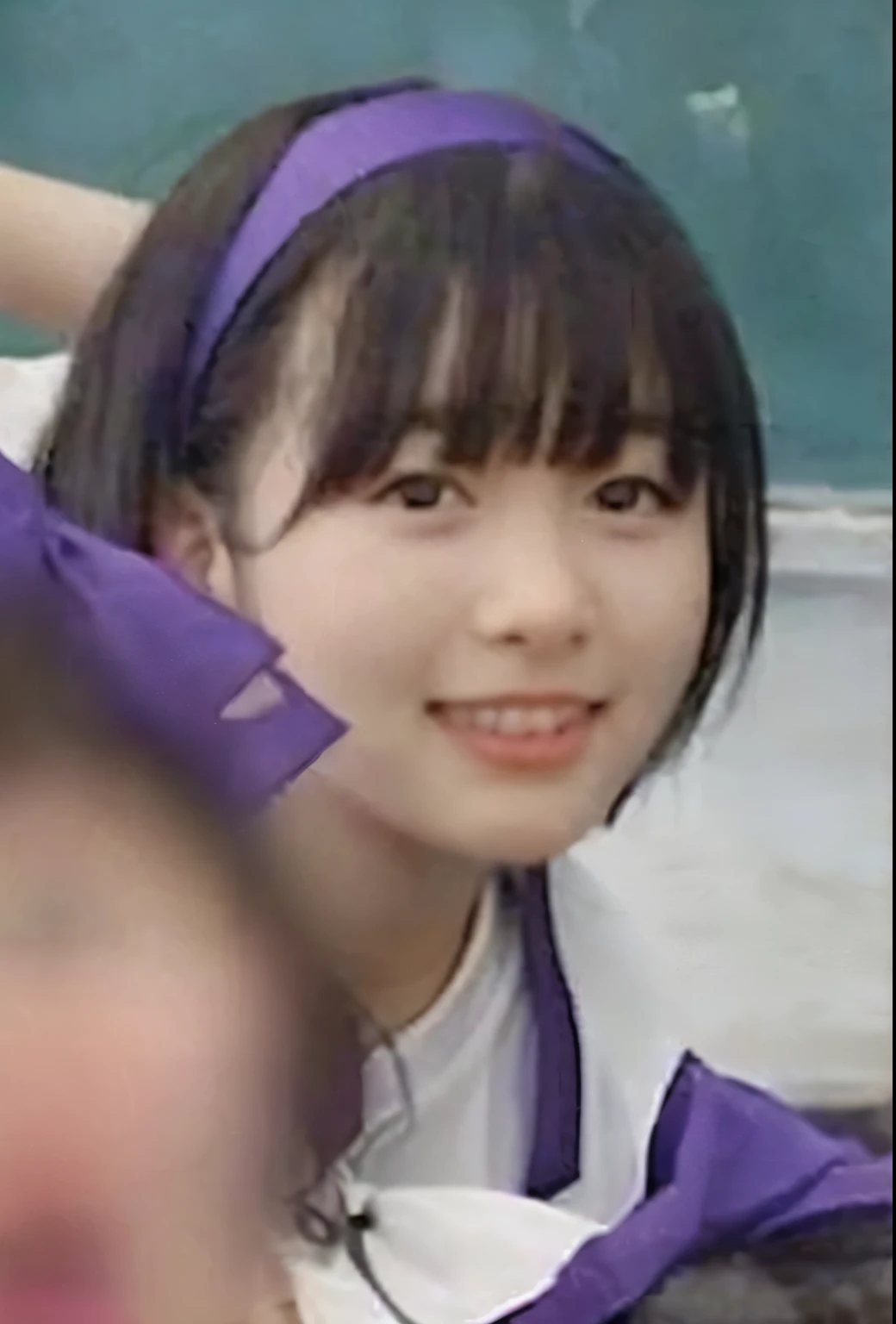 Junior high school girl sailor suit
