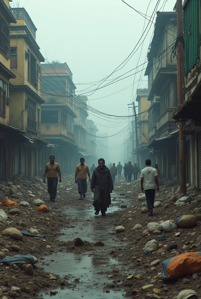 Peru destroyed by earthquake and tsunami