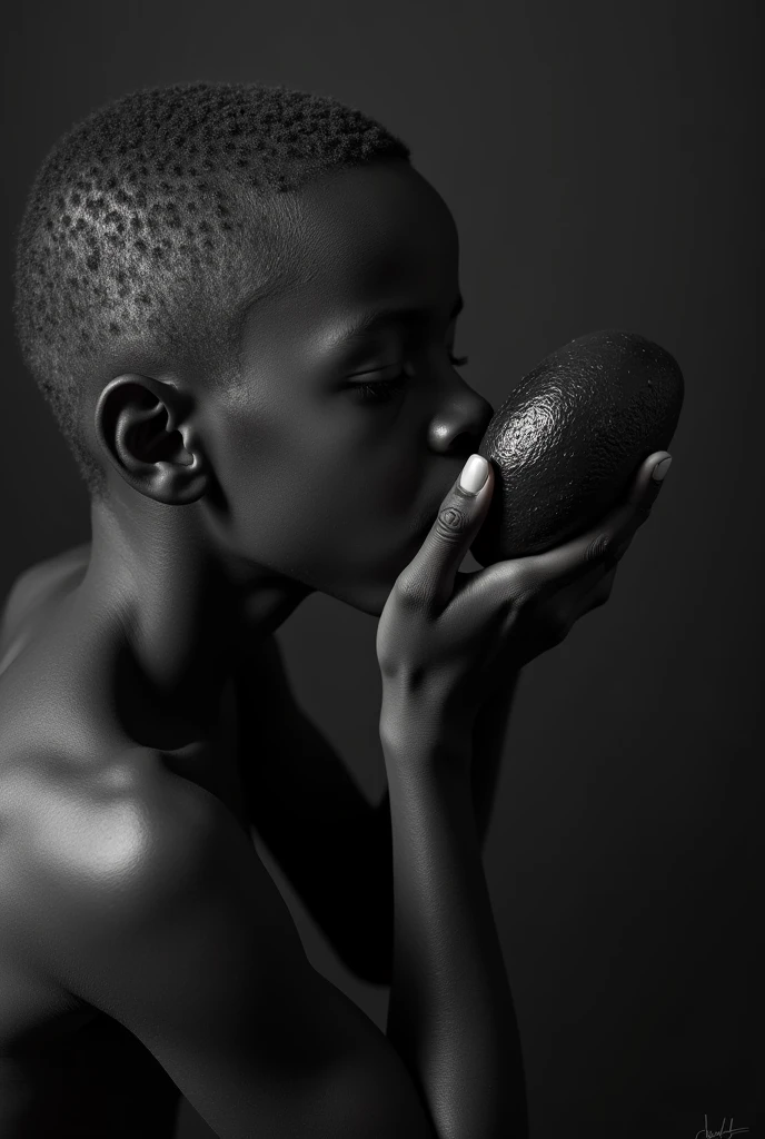 Black boy sucking a black cock