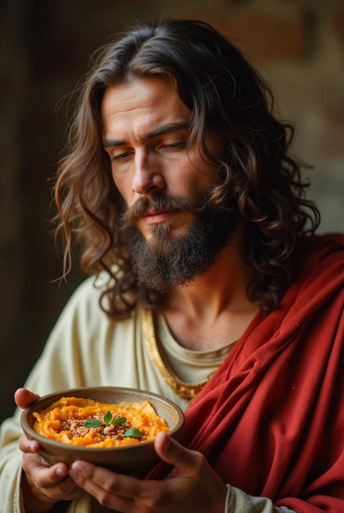 Jesus photo eat