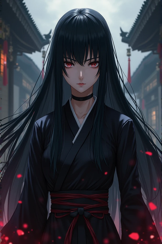 I want a Demon Slayer character that has long black hair, why it looks uniformly like a tokito muichiro