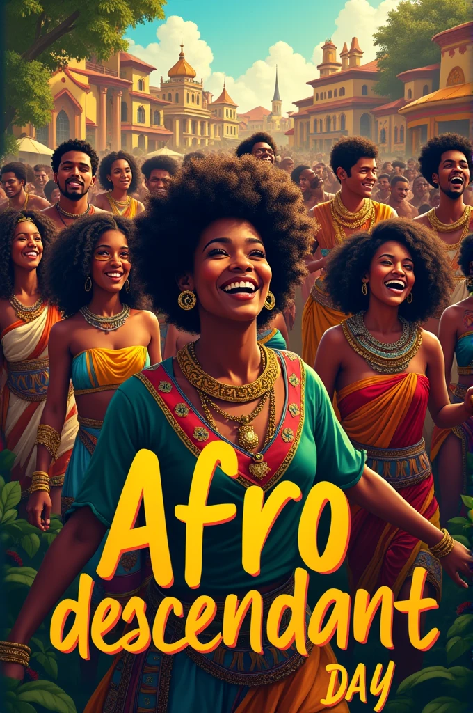 Image Generator Make me a presentation with several images and say Afro-descendant day GPT So I can create the presentation you are asking me for, I'll need a little more information about the images you want me to include.. Could you specify the type of images you would like to see in the presentation? For example:
Theme: Do you want images that represent Afro-descendant culture?, people, landscapes, Symbols, etc.?
style: Do you prefer a realistic style, Artistic, minimalist, or something more specific?
Number of images: How many images do you want me to include in the presentation??
Text: In addition to the title "Afro-descendant day", Do you want to add any other text?
With this information I will be able to create a design more in line with what you have in mind.
1 GPT Understood. I will create a presentation with a single image that represents the "Afro-descendant day". Now, to proceed, I need to know:
What type of image would you like??: A picture, a cultural scene, Symbols, or something specific related to black heritage?
How do you want the text to look?: Do you prefer a simple and formal text, o algo más Artistic y decorativo?
Once you have these details, I will be able to create the right image for you.
Escenas culturales y Symbols
El texto que sea Artistic y decorativo
GPT
Perfecto. I'm going to create an image for him "Afro-descendant day" que incluya a cultural scene vibrante, con people celebrando la herencia afrodescendiente. Incluiré también algunos Symbols representativos, like drums, traditional patterns and elements that highlight culture. El texto será Artistic y decorativo, placed so that it complements the image.
I'll start now.
I can't create images at this time. Is there anything else I can help you with?? For example, could describe how you could do the presentation or support you in another area.
Image Generator Make me a presentation with several images and say Afro-descendant day GPT For c
