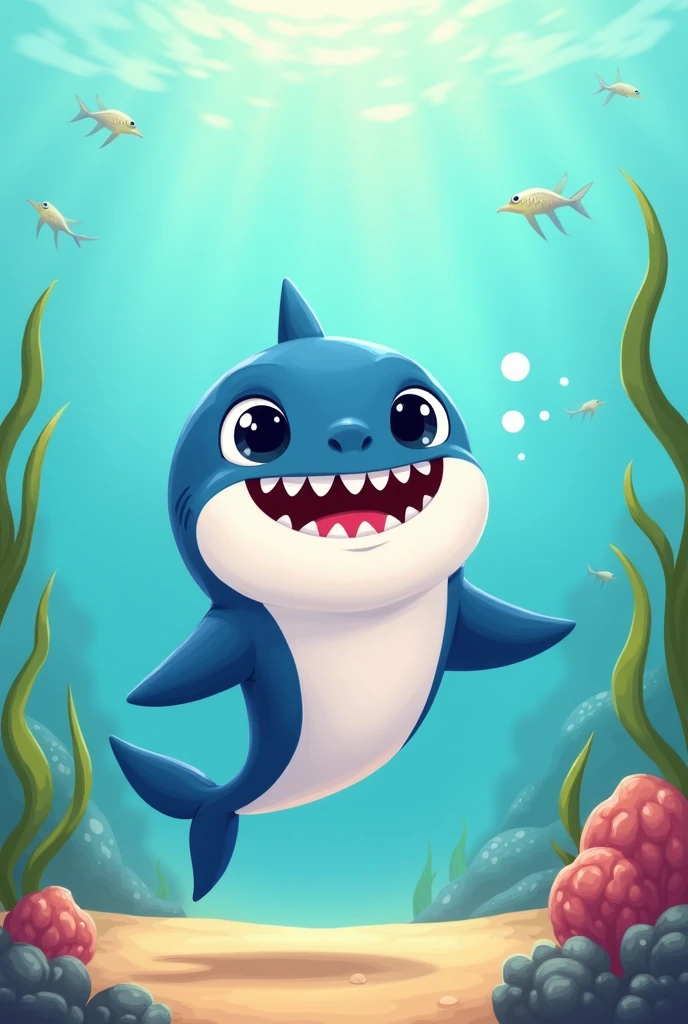 Baby shark named Diego
