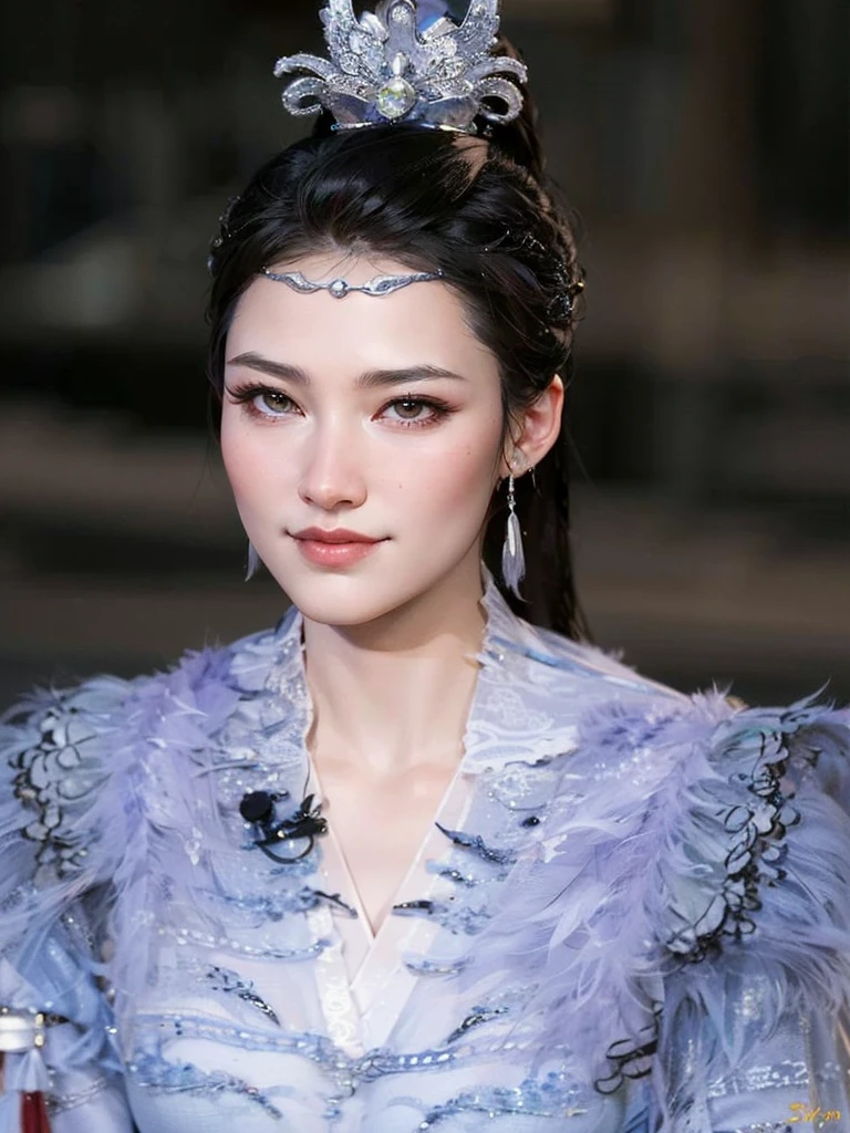 wuxia, Chinese clothes, hourglass figure, large breasts, big hips, masterpiece, best quality, ultra detailed, realistic
