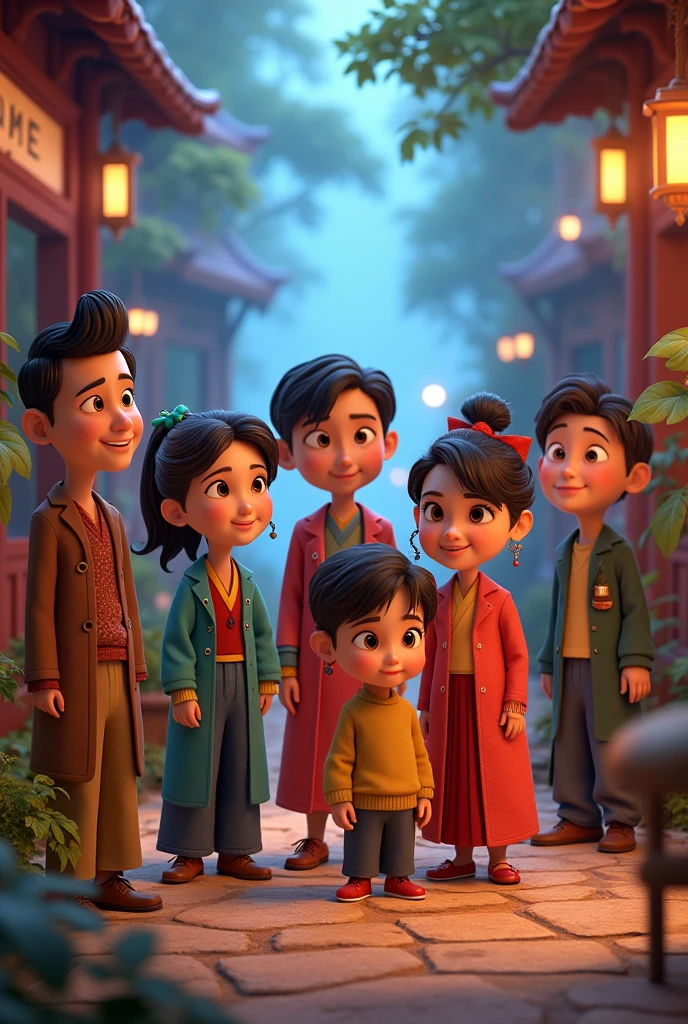 Seven brothers confirmed by Four women and three men Disney Pixar 