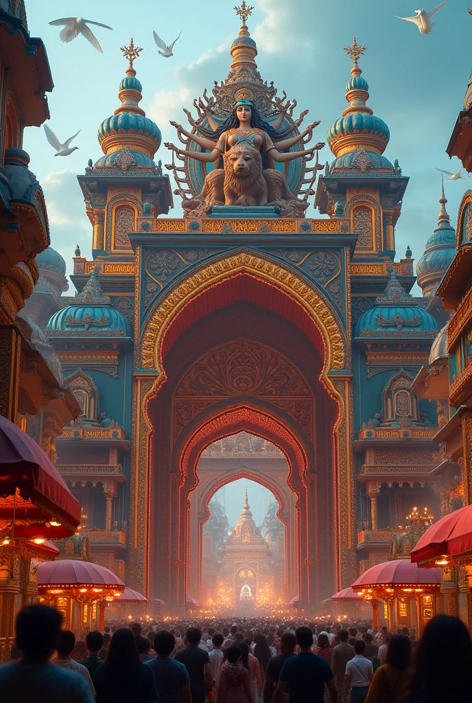 Durga Puja pandal