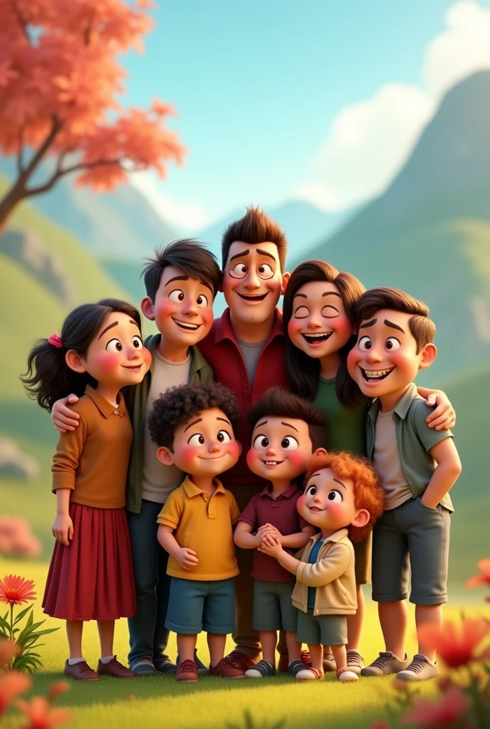 Seven brothers confirmed by Four women and three men Disney Pixar