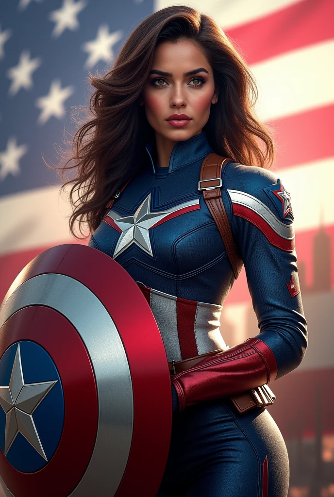 Shraddha kapoor as captain america 