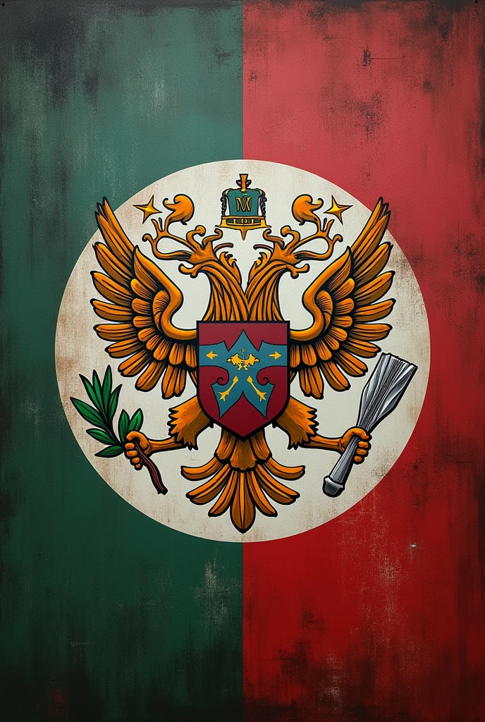 a fictional country flag
