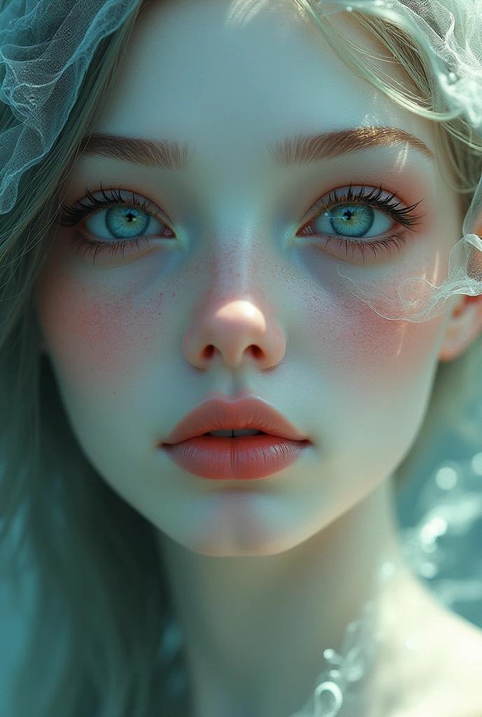 Create for me a female face that doesn't exist